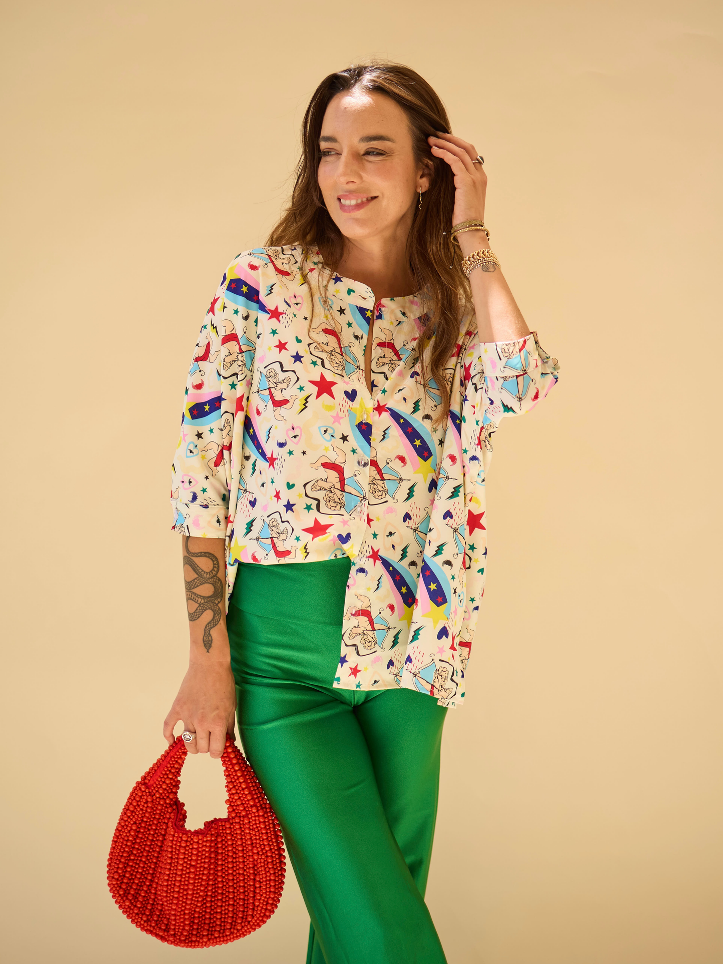 Blusa Paz cupido