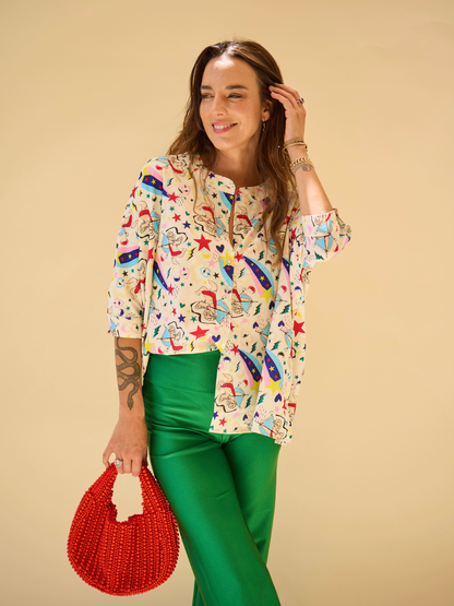 Blusa Paz cupido