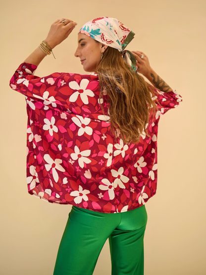 Blusa Paz - Flores