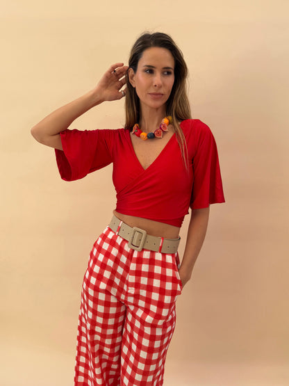 Top Maca - Rojo