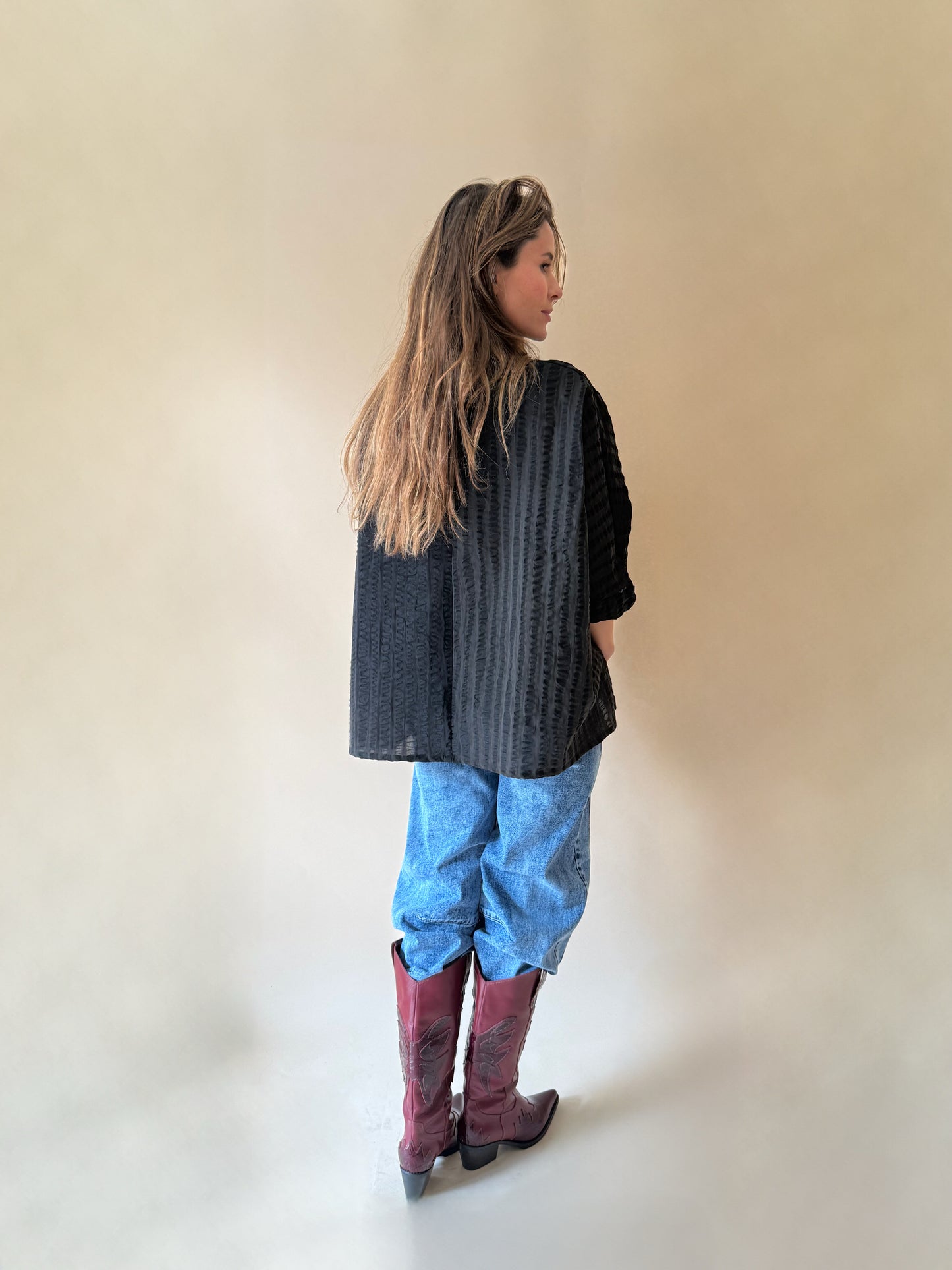 Blusa Paz - Negra