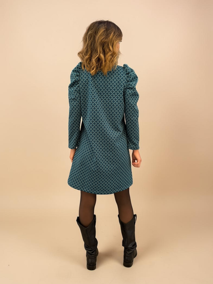 Vestido Anastasia - Pie de Poule