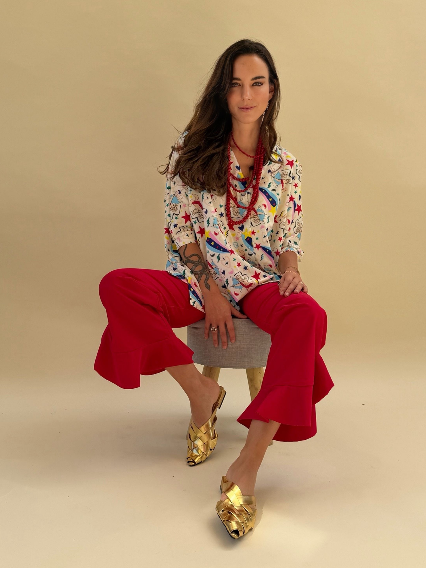 Patas Rosalía - Rojo