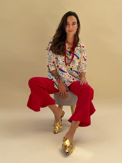 Patas Rosalía - Rojo