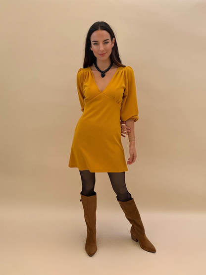 Vestido Amparo - Amarillo