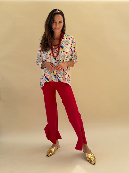 Patas Rosalía - Rojo
