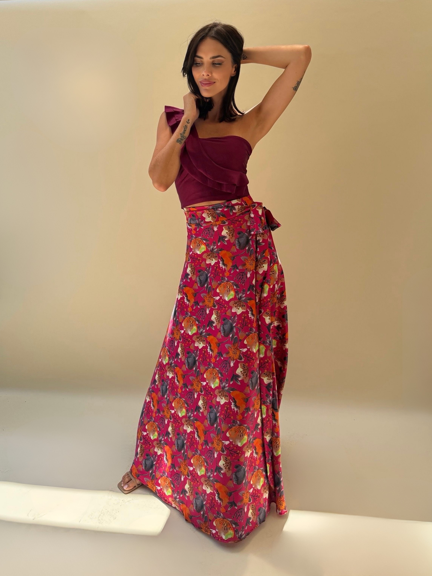 Falda Lucía - Rosado
