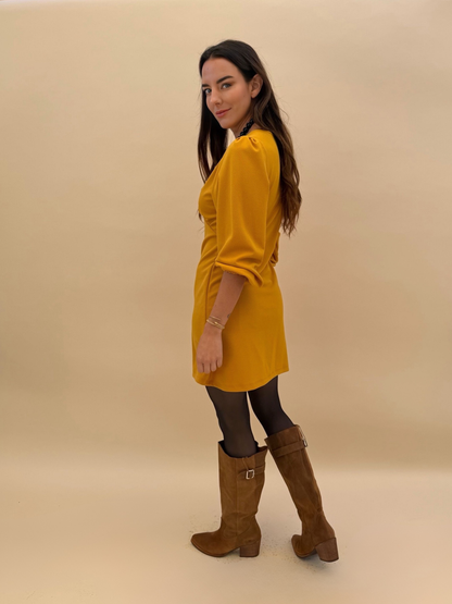 Vestido Amparo - Amarillo