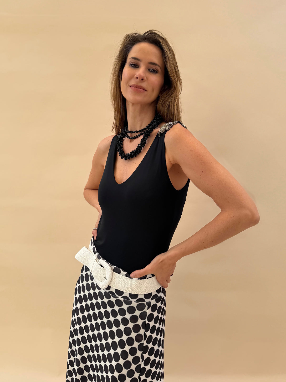 Body Elena - Negro Bordado