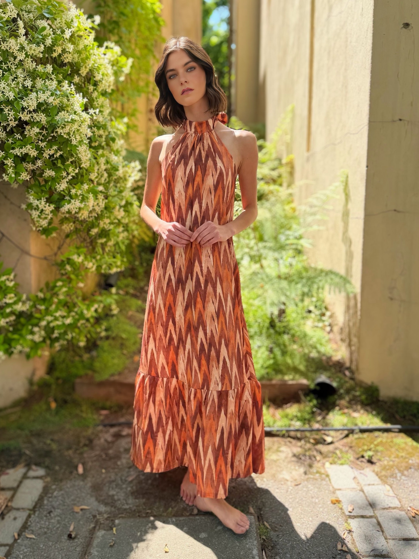 Vestido Fernanda - Naranjo