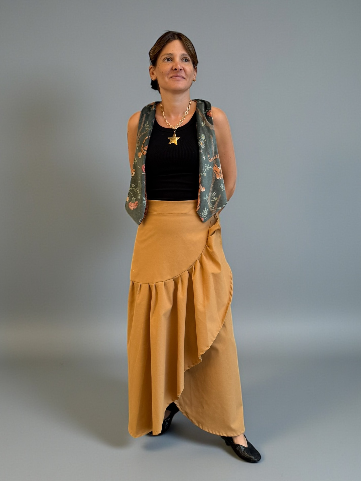 Falda Ofelia - Camel