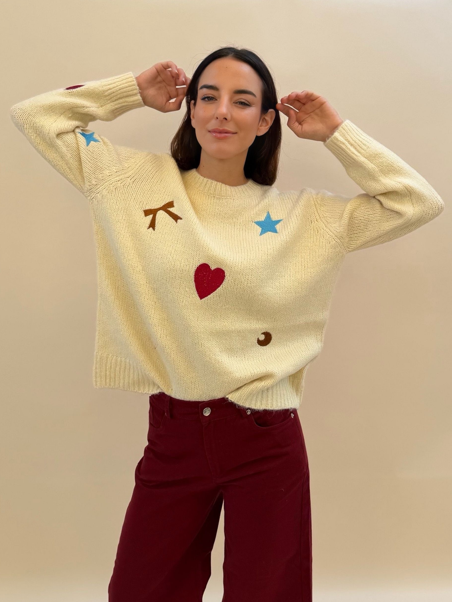 Chaleco Love - Beige