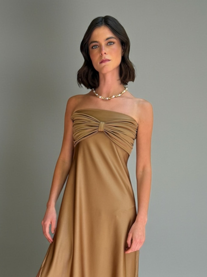 Vestido Virginia- Gold