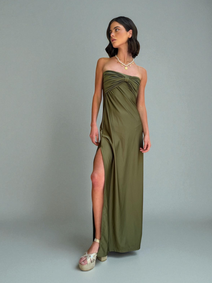 Vestido Virginia- Olive
