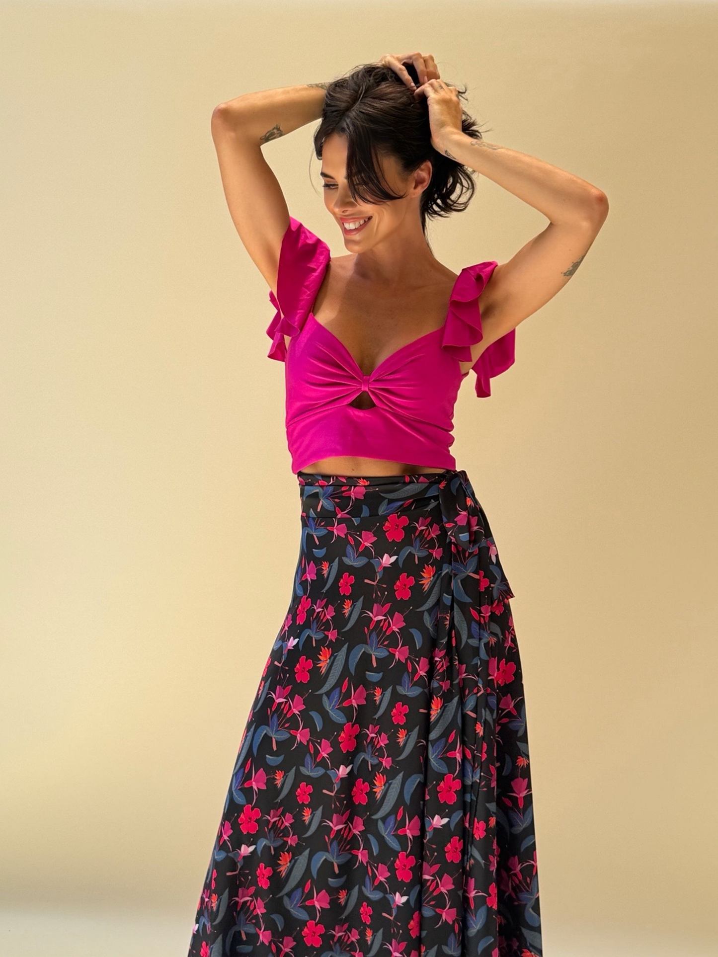 Top Ariel - Fucsia