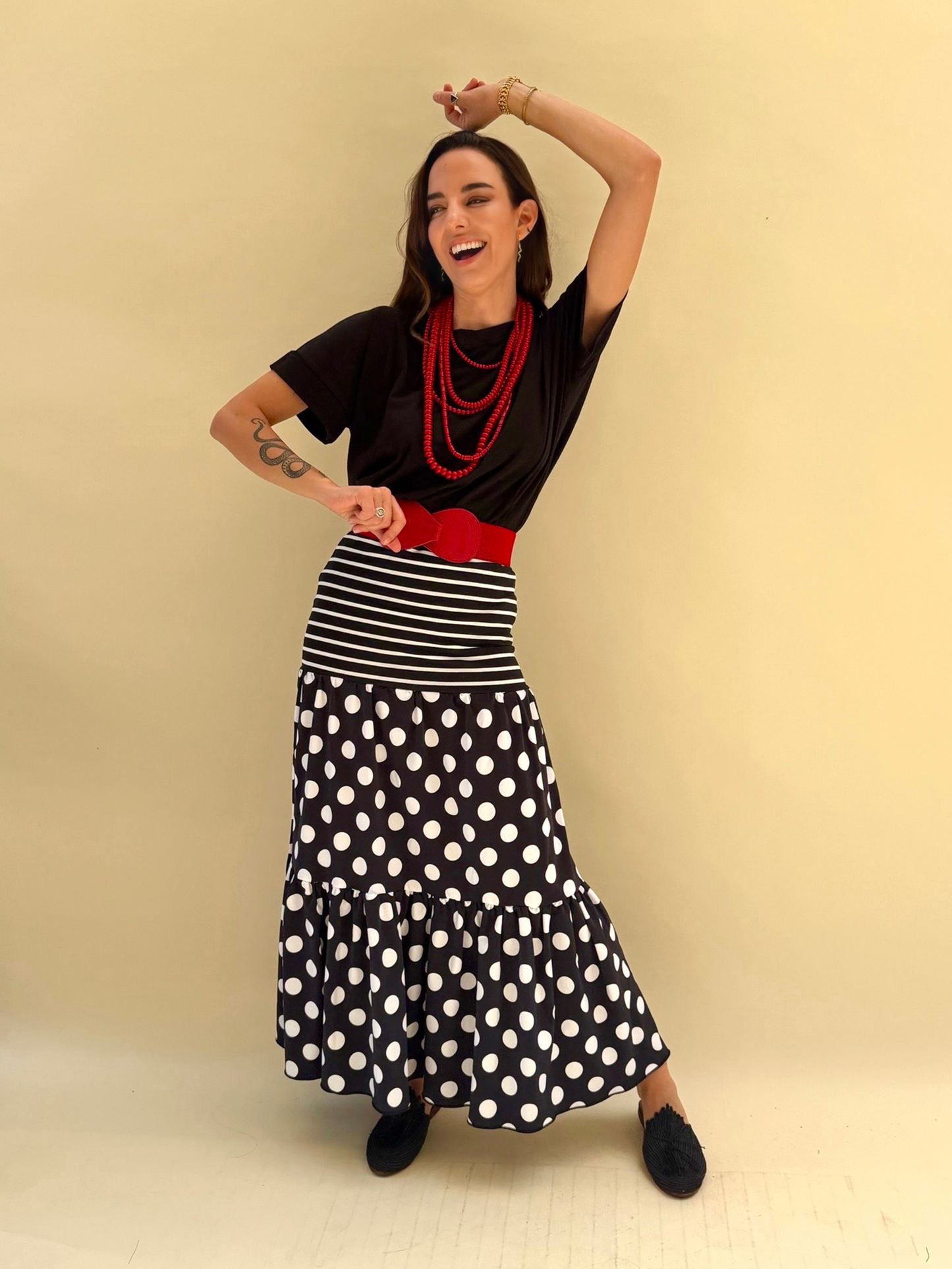 Falda España - Lunares