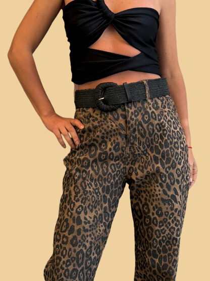 Jeans C1 Leopardo