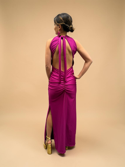 Vestido Triana - Magenta