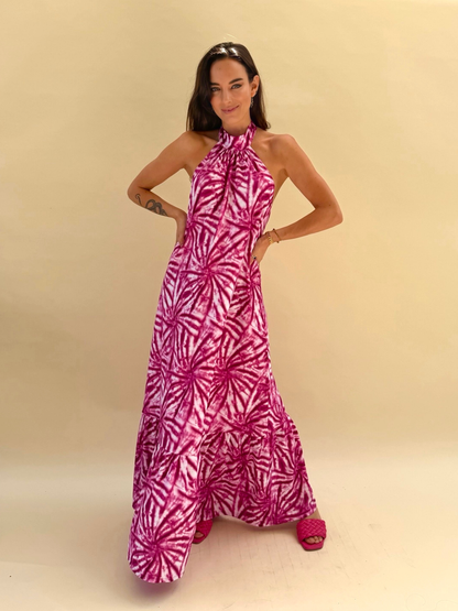 Vestido Fernanda -  Fucsia