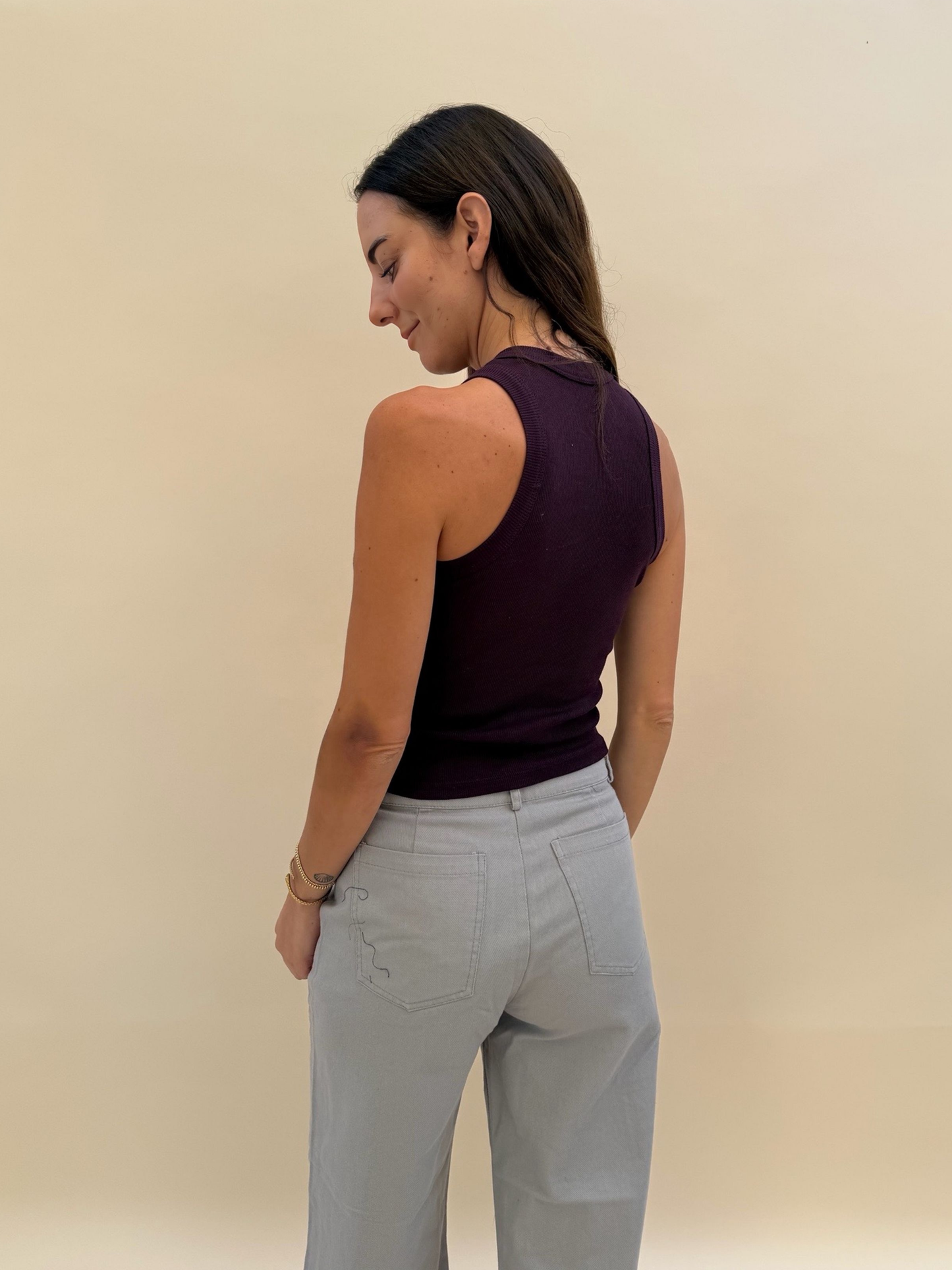 Polera básica - Burgundy