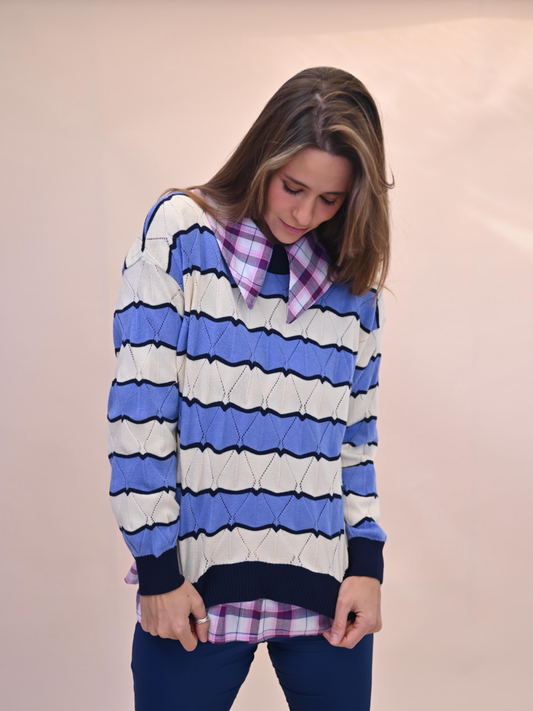 Chaleco Liliana - Azul