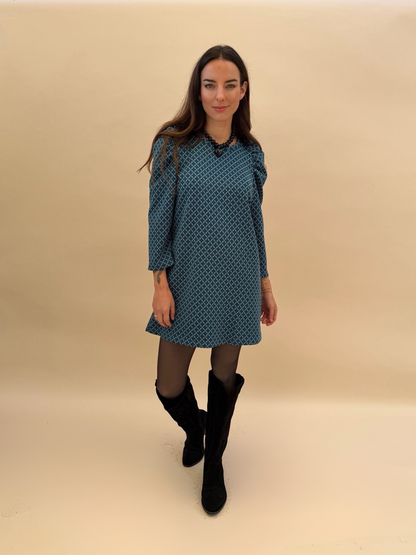 Vestido Anastasia - Pie de Poule