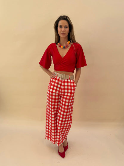 Top Maca - Rojo