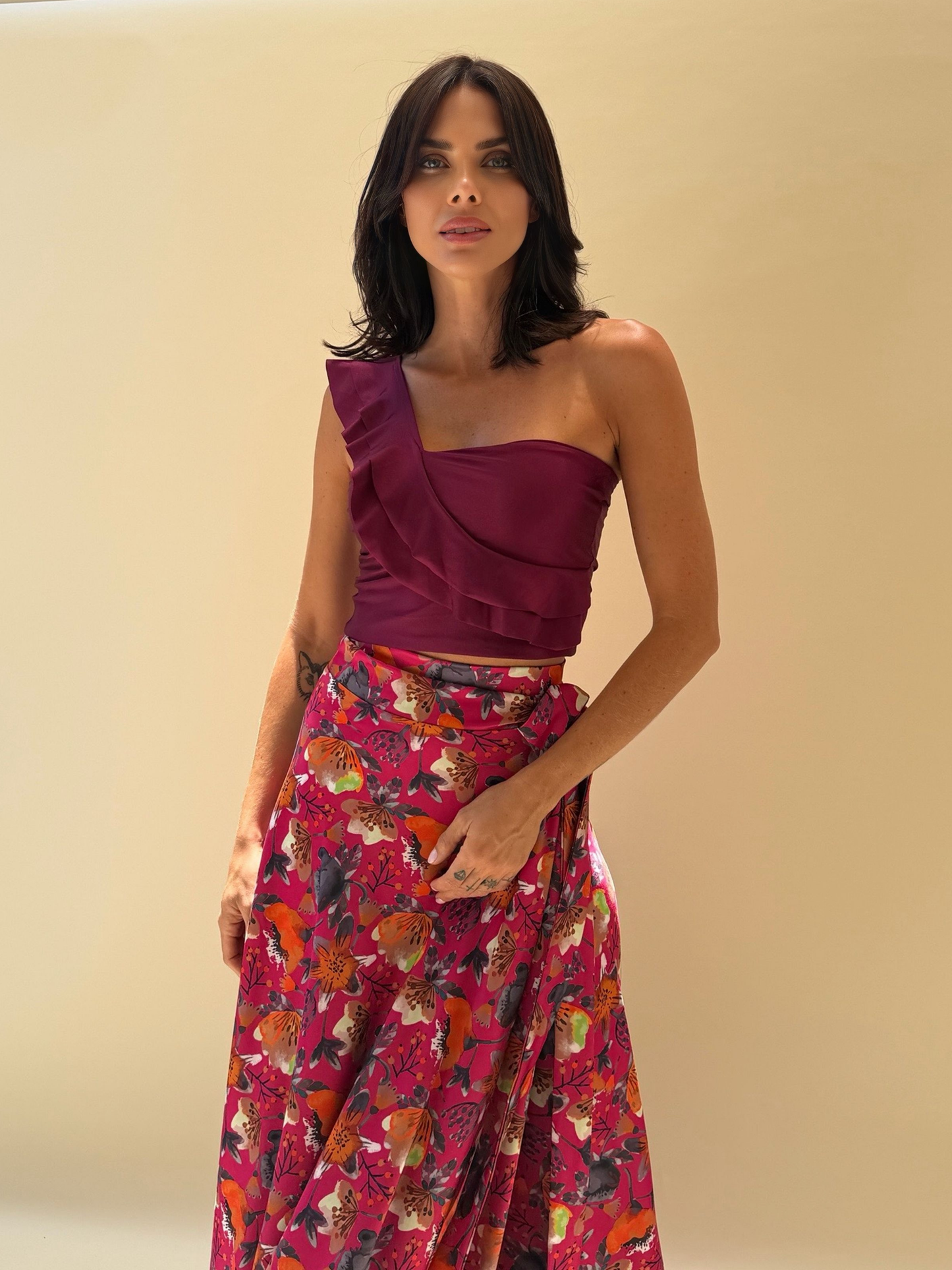 Falda Lucía - Rosado