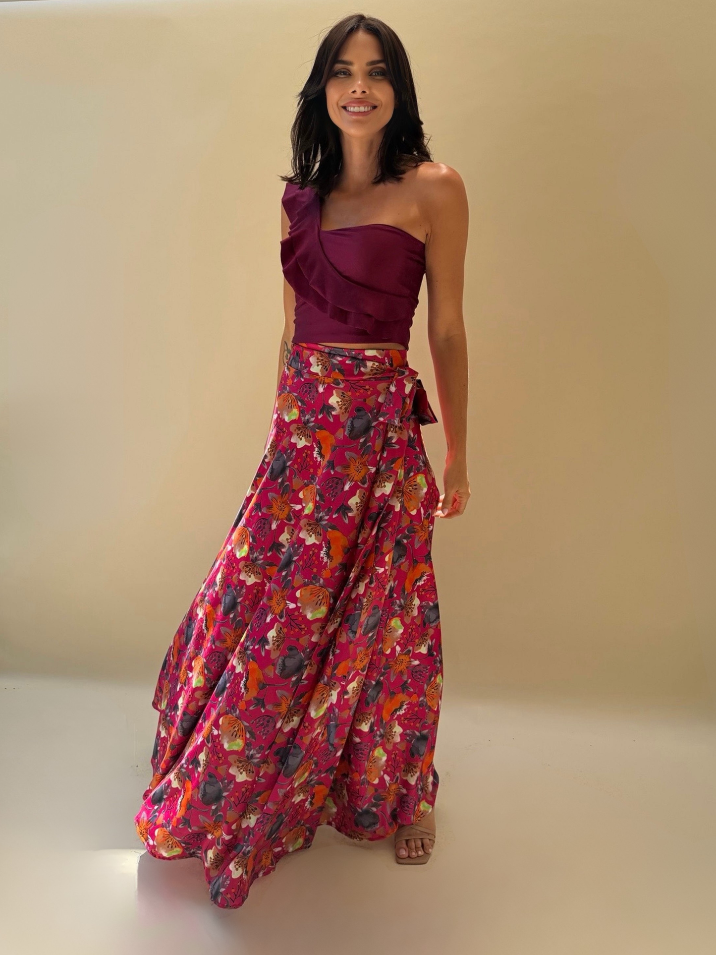Falda Lucía - Rosado