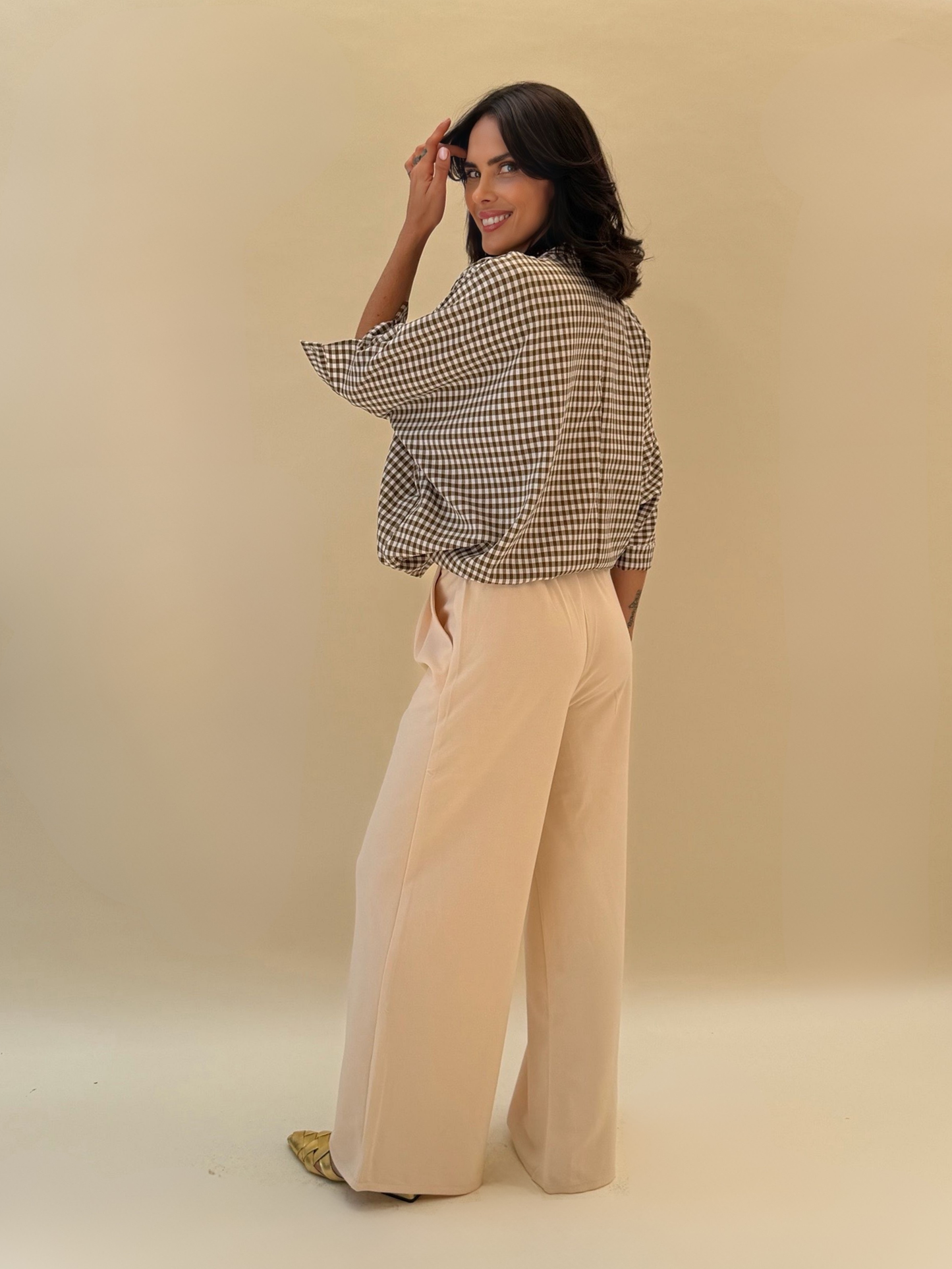 Pantalón Leonor - Beige