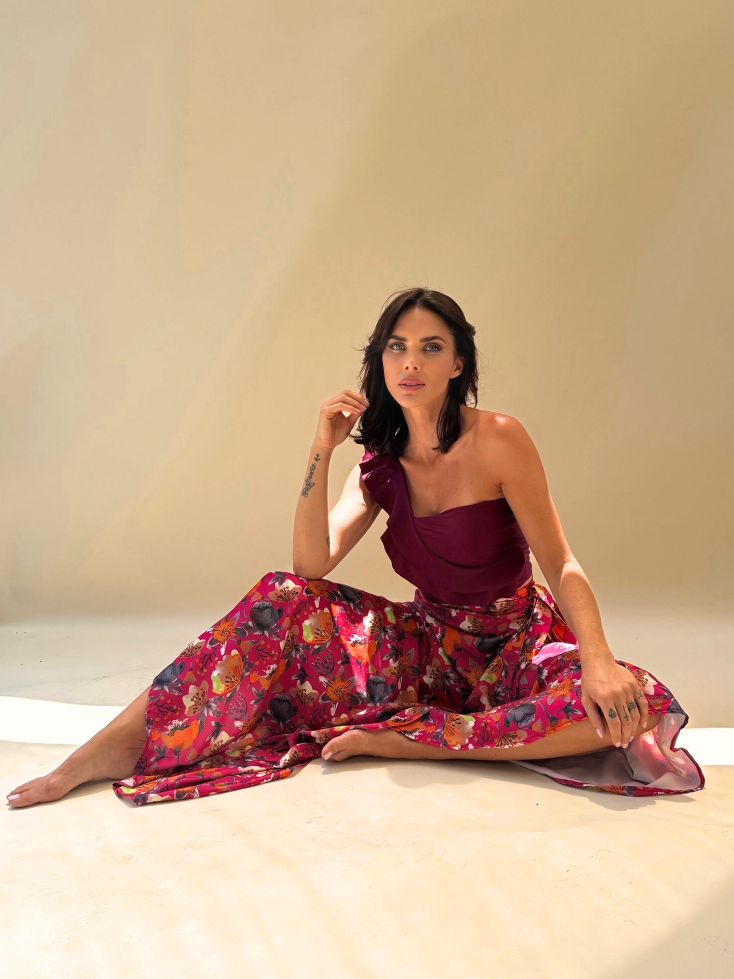 Falda Lucía - Rosado