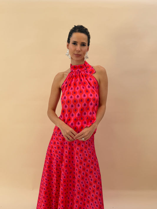 Top Lucía - Rojo Morado