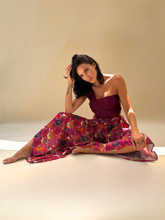 Falda Lucía - Rosado