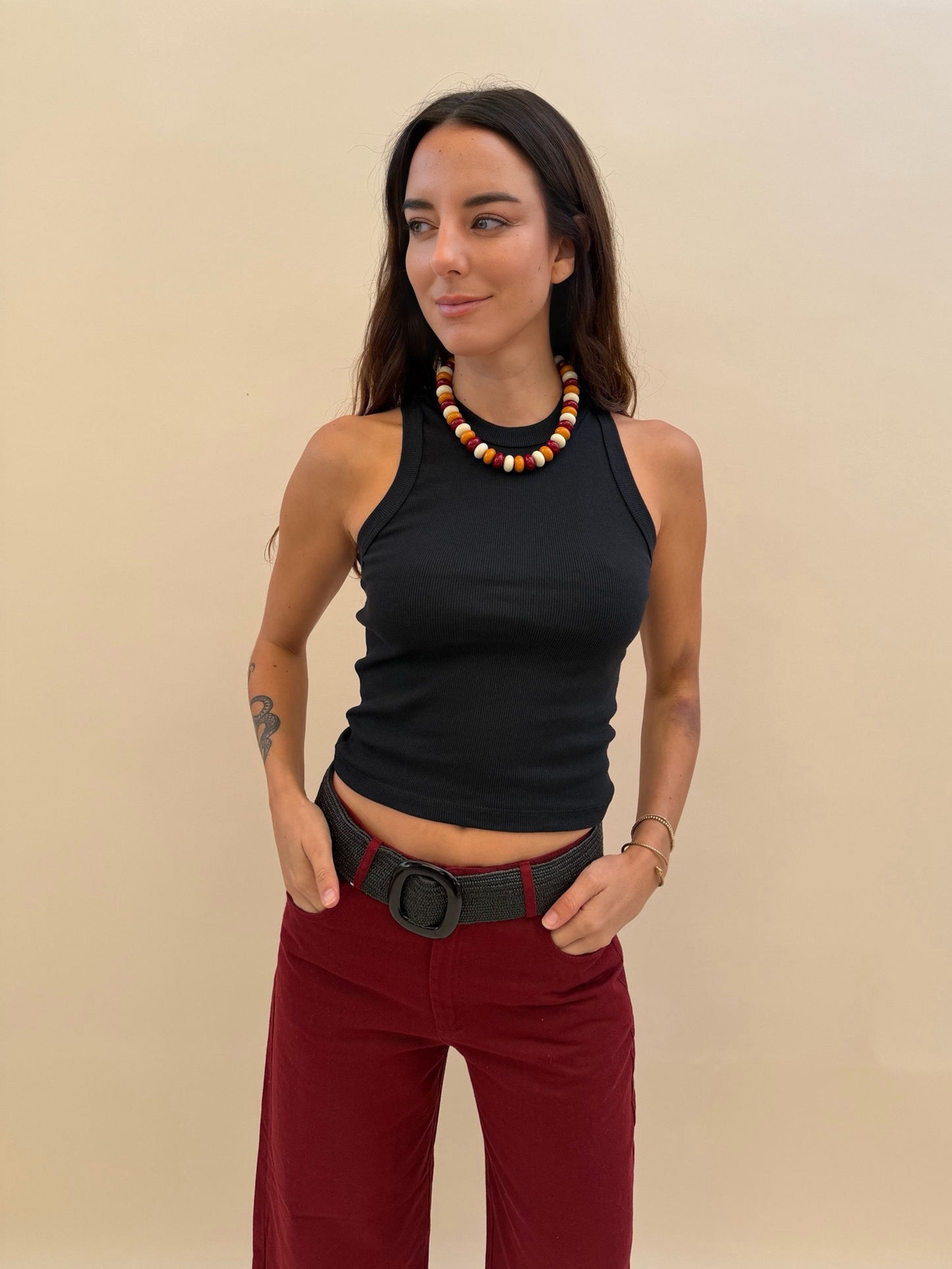 Polera básica - Negra
