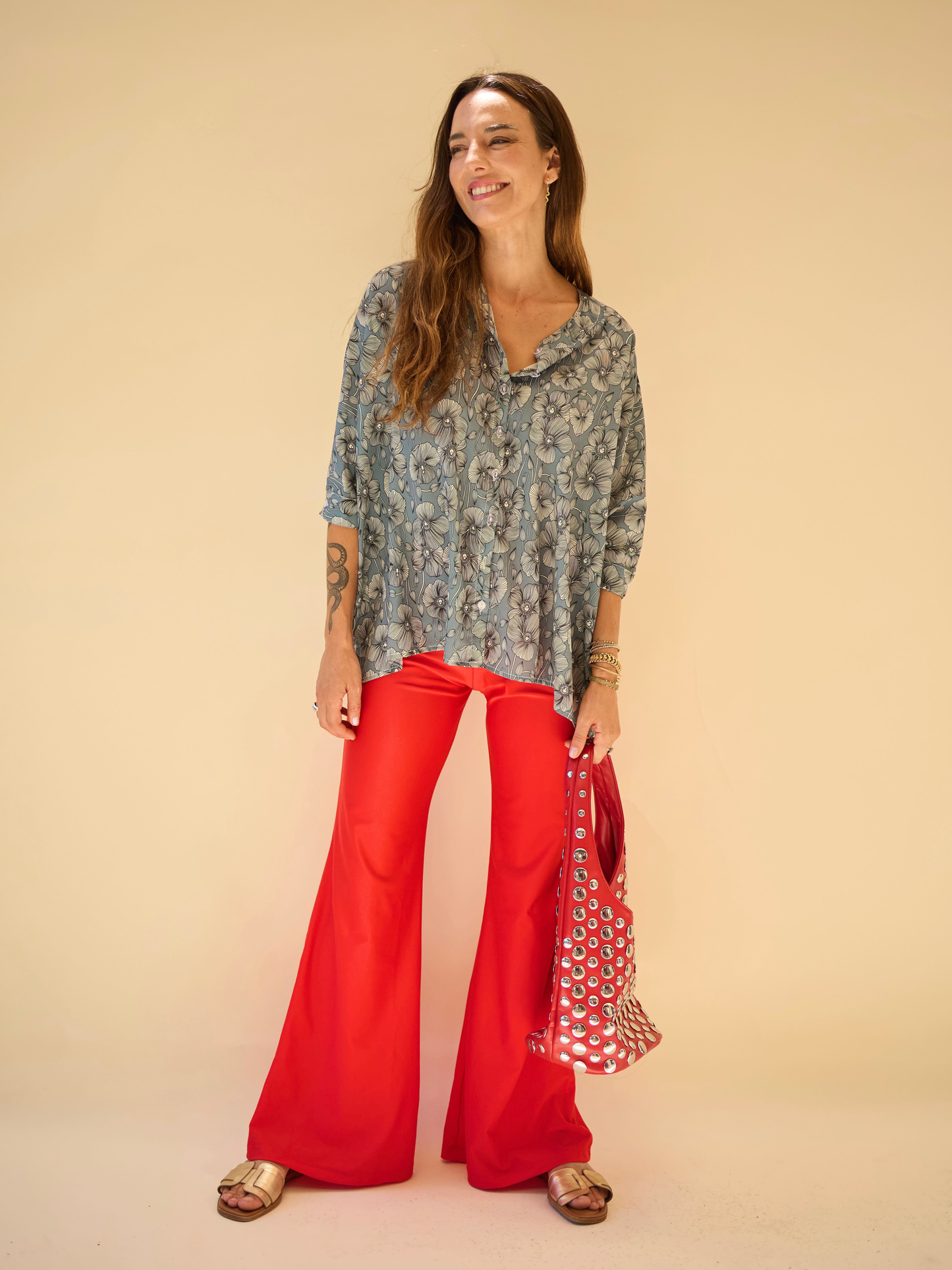 Patas Palazzo - Rojo