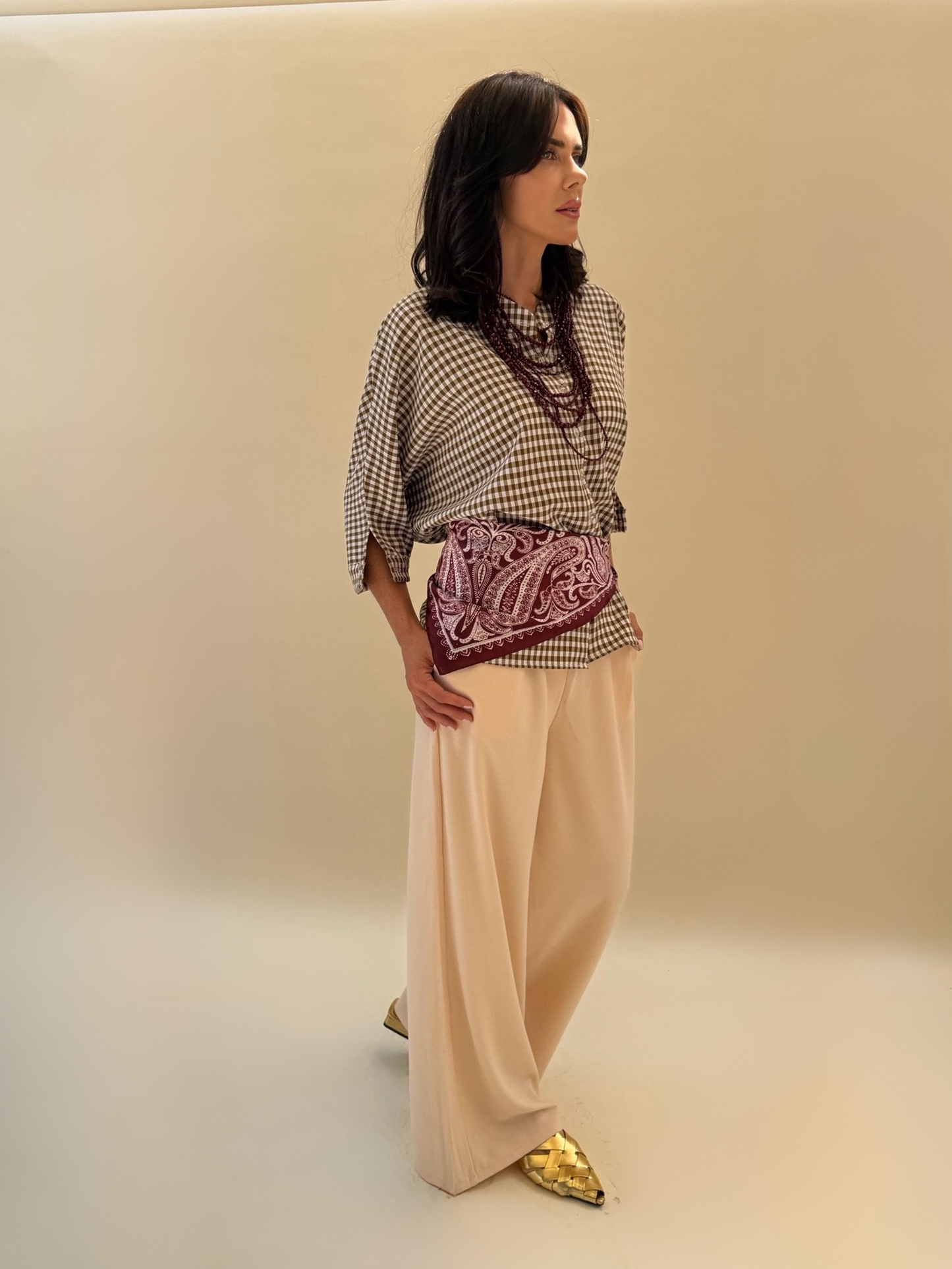 Pantalón Leonor - Beige