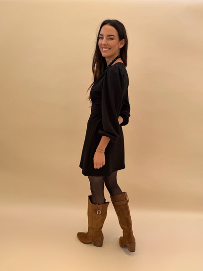 Vestido Amparo - Negro