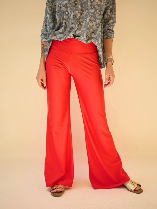 Patas Palazzo - Rojo