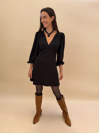 Vestido Amparo - Negro