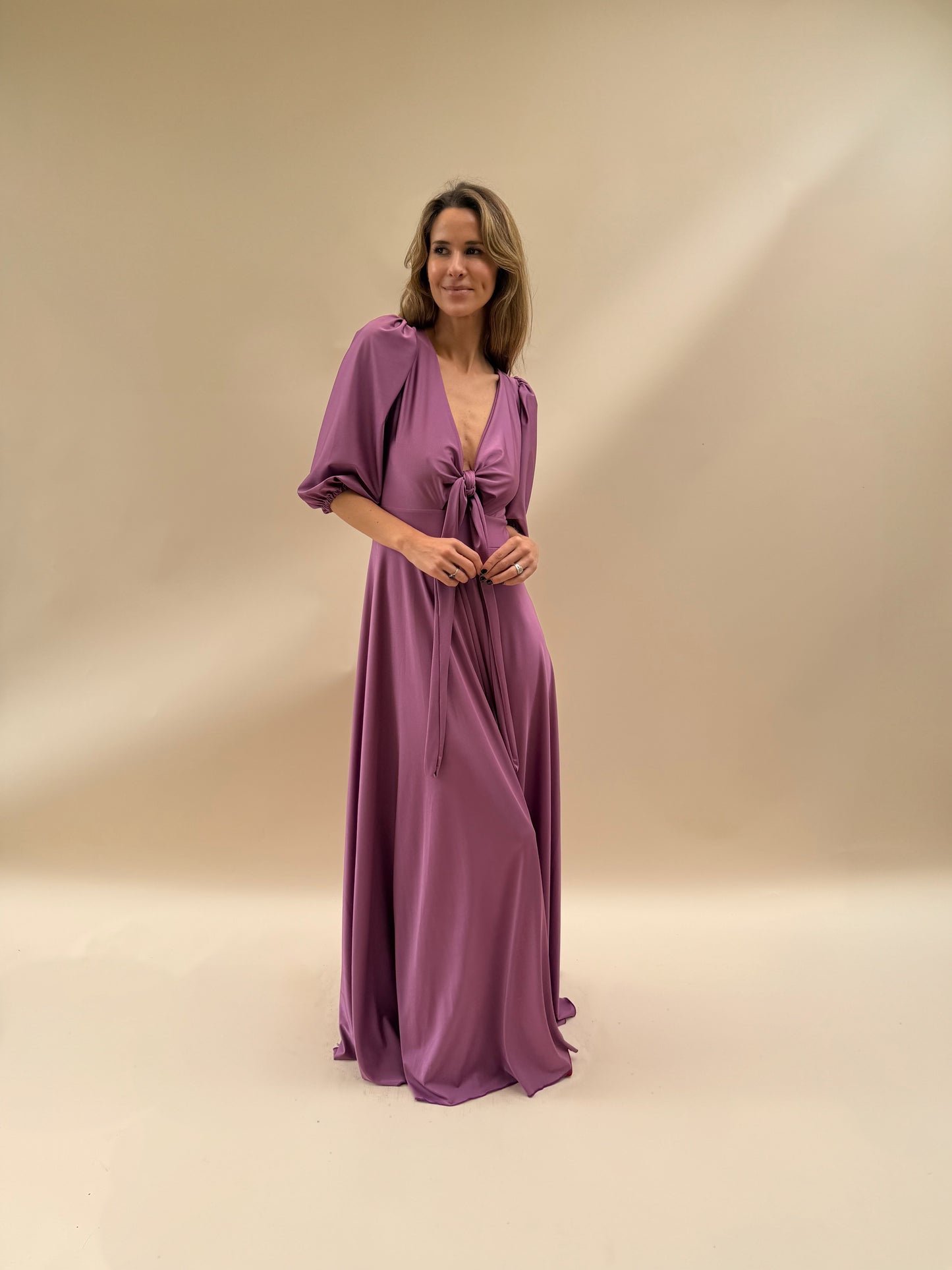 Vestido Raquel - Malva