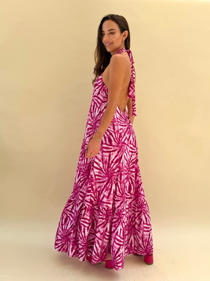 Vestido Fernanda -  Fucsia