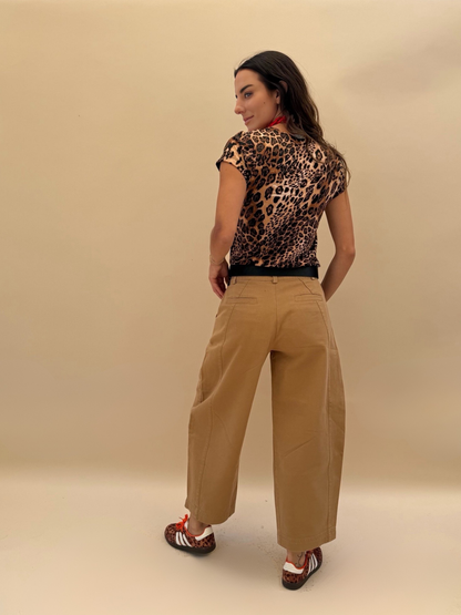 Jeans Balloon - Beige