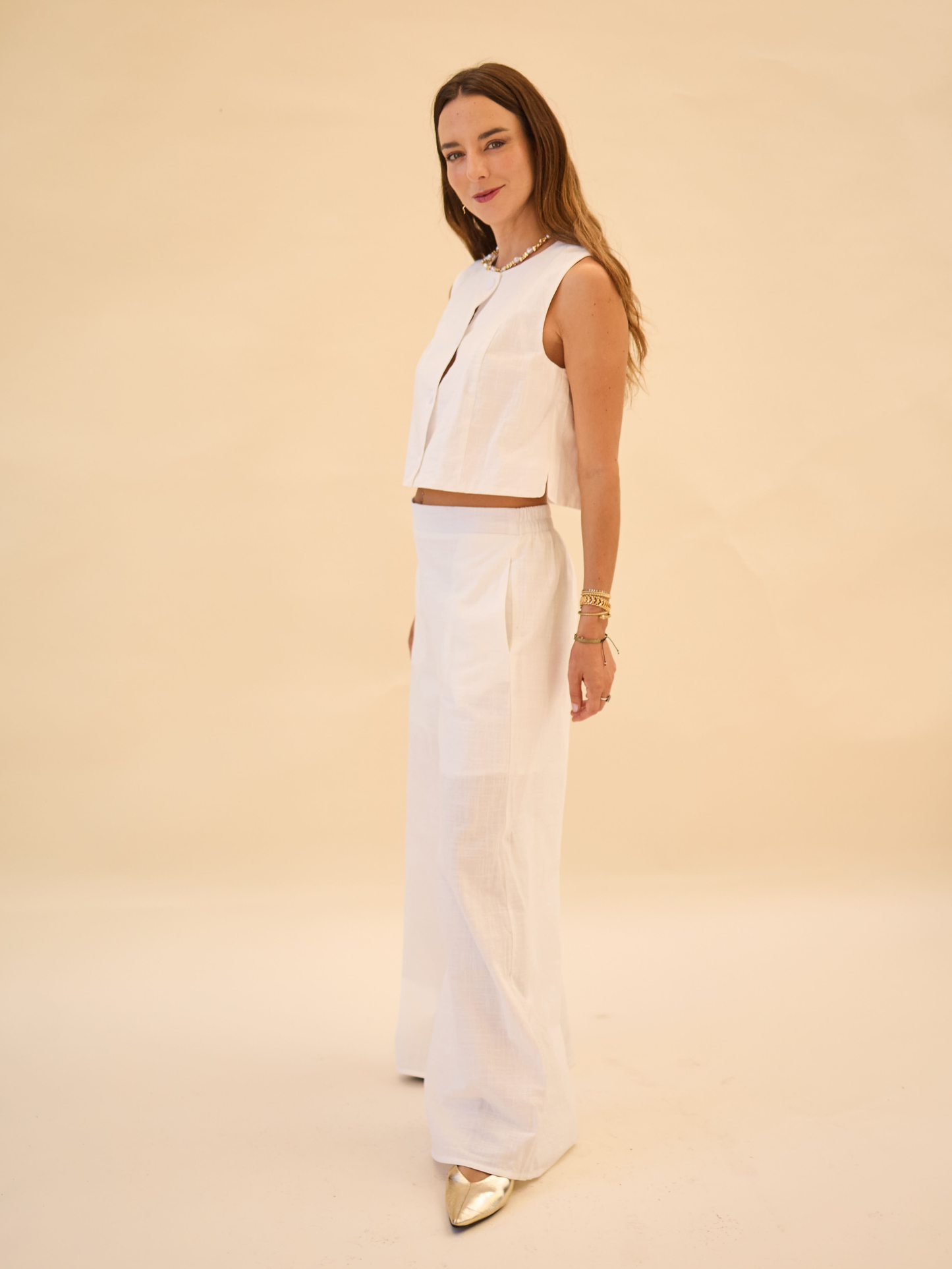 Pantalón Lara - Blanco