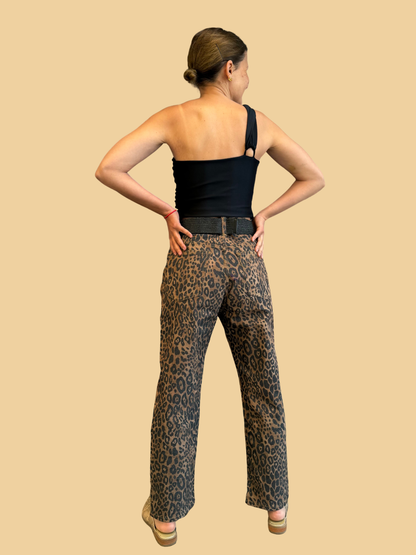 Jeans C1 Leopardo
