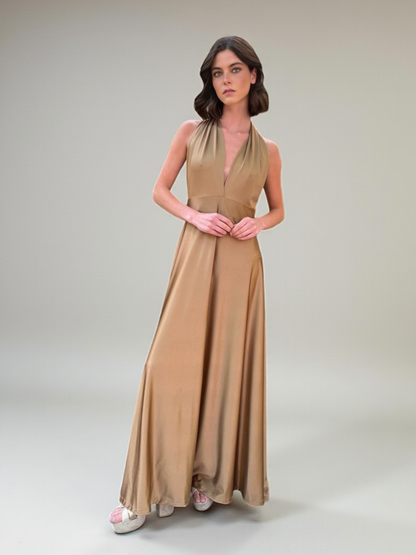 Vestido Paz - Gold