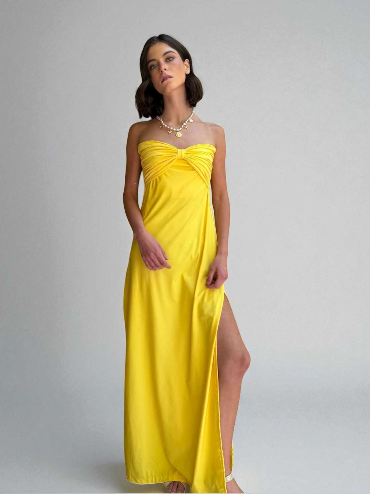Vestido Virginia- Amarillo