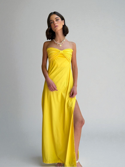 Vestido Virginia- Amarillo