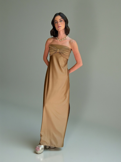 Vestido Virginia- Gold