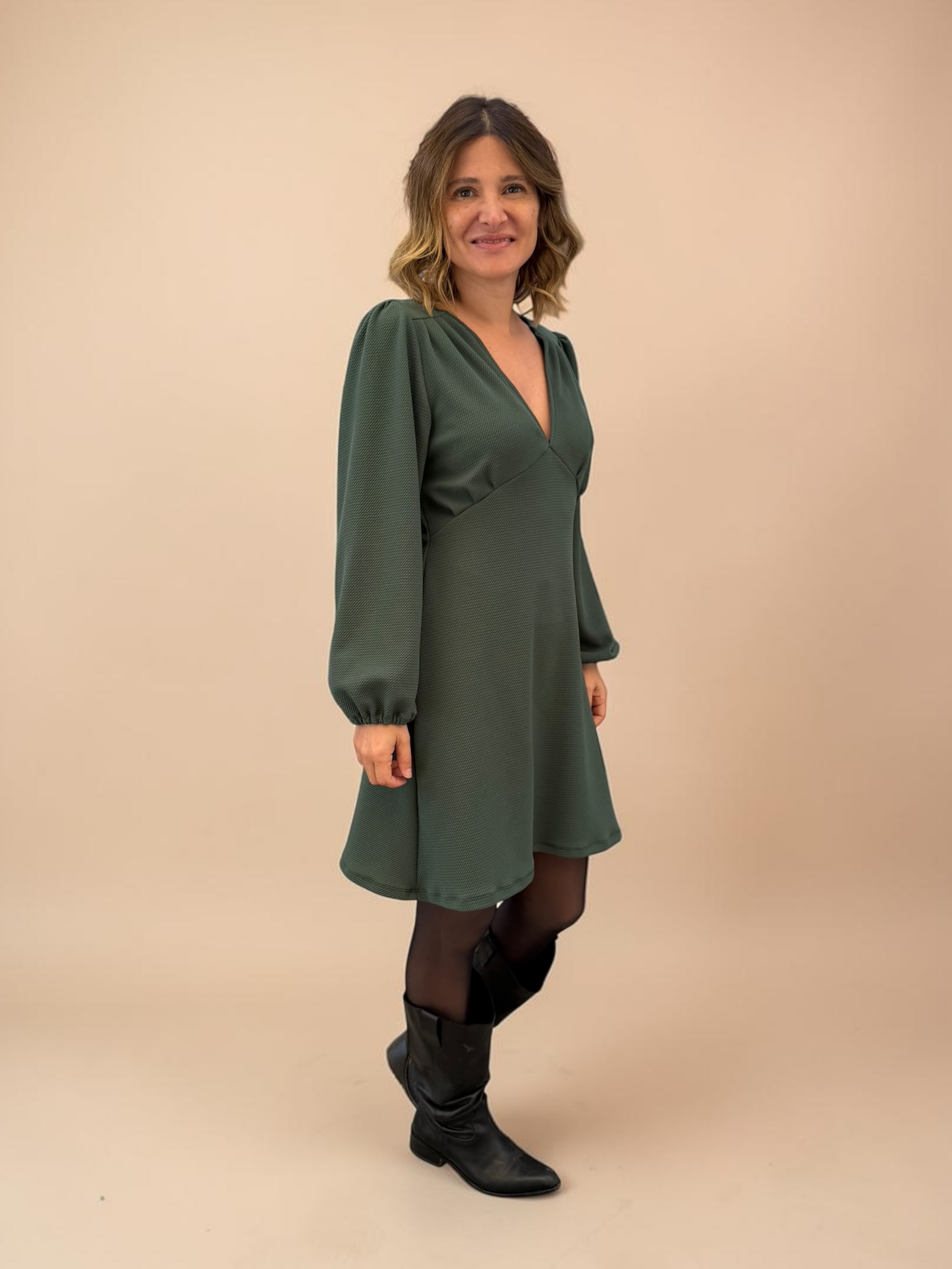 Vestido Amparo - Verde