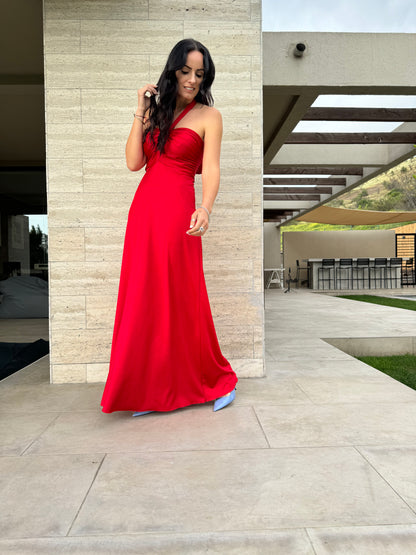 Vestido Laura rojo